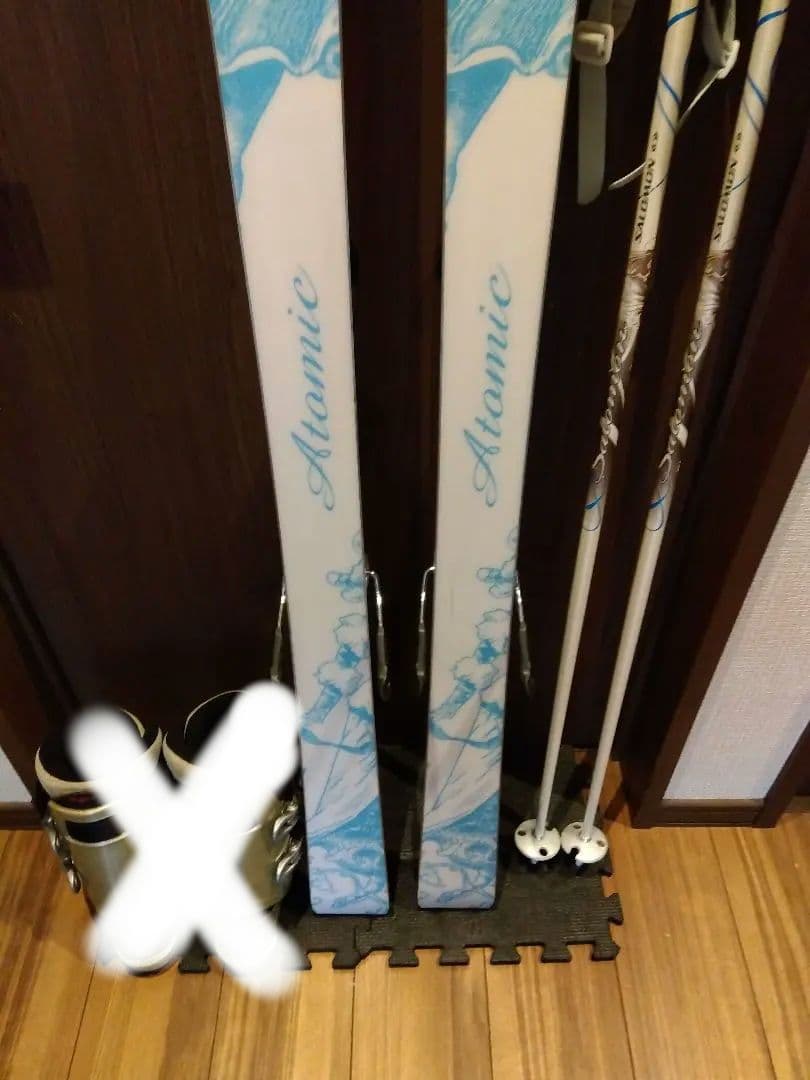【みわ様商談中】ATOMIC/スキーセット/メンテ・WAX済み✔