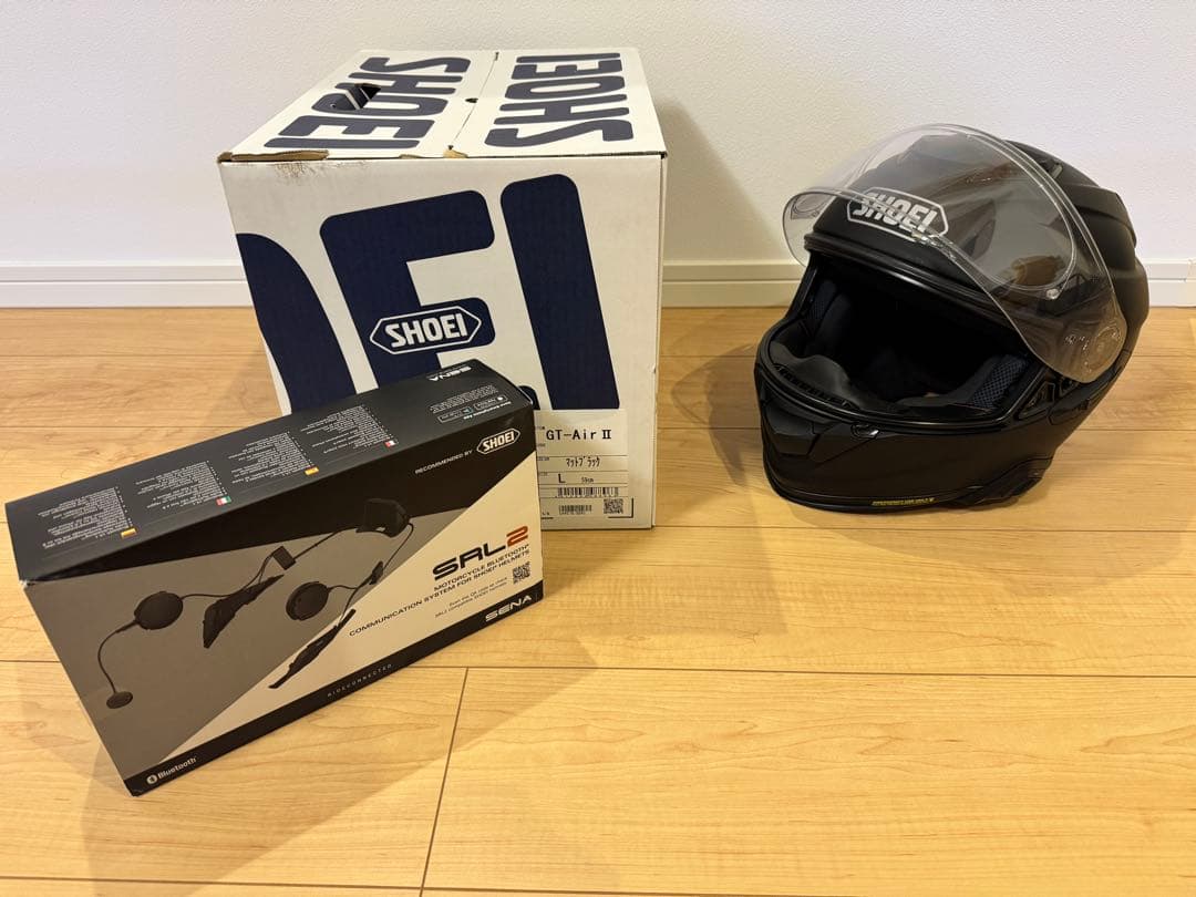 SHOEI GT-Air II (SENA SRL2付き) Lサイズ