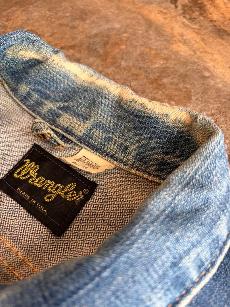 70s Wrangler（ラングラー）124MJ デニムジャケット 40