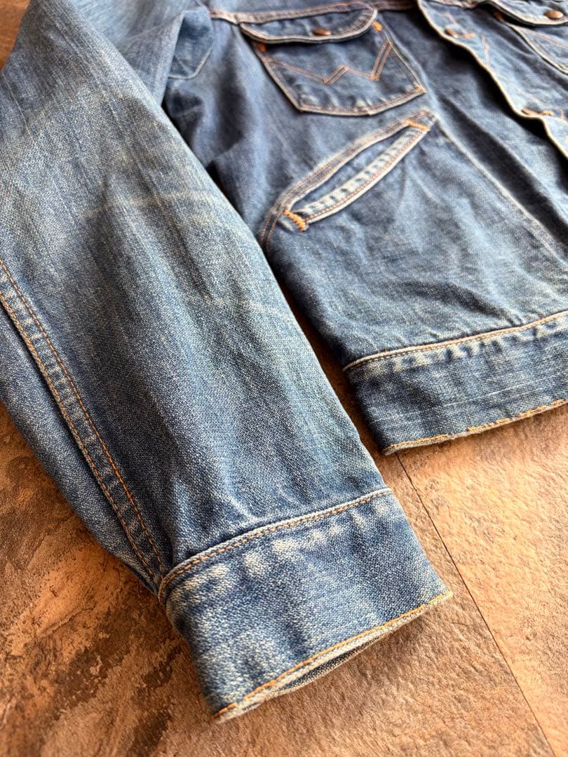 70s Wrangler（ラングラー）124MJ デニムジャケット 40