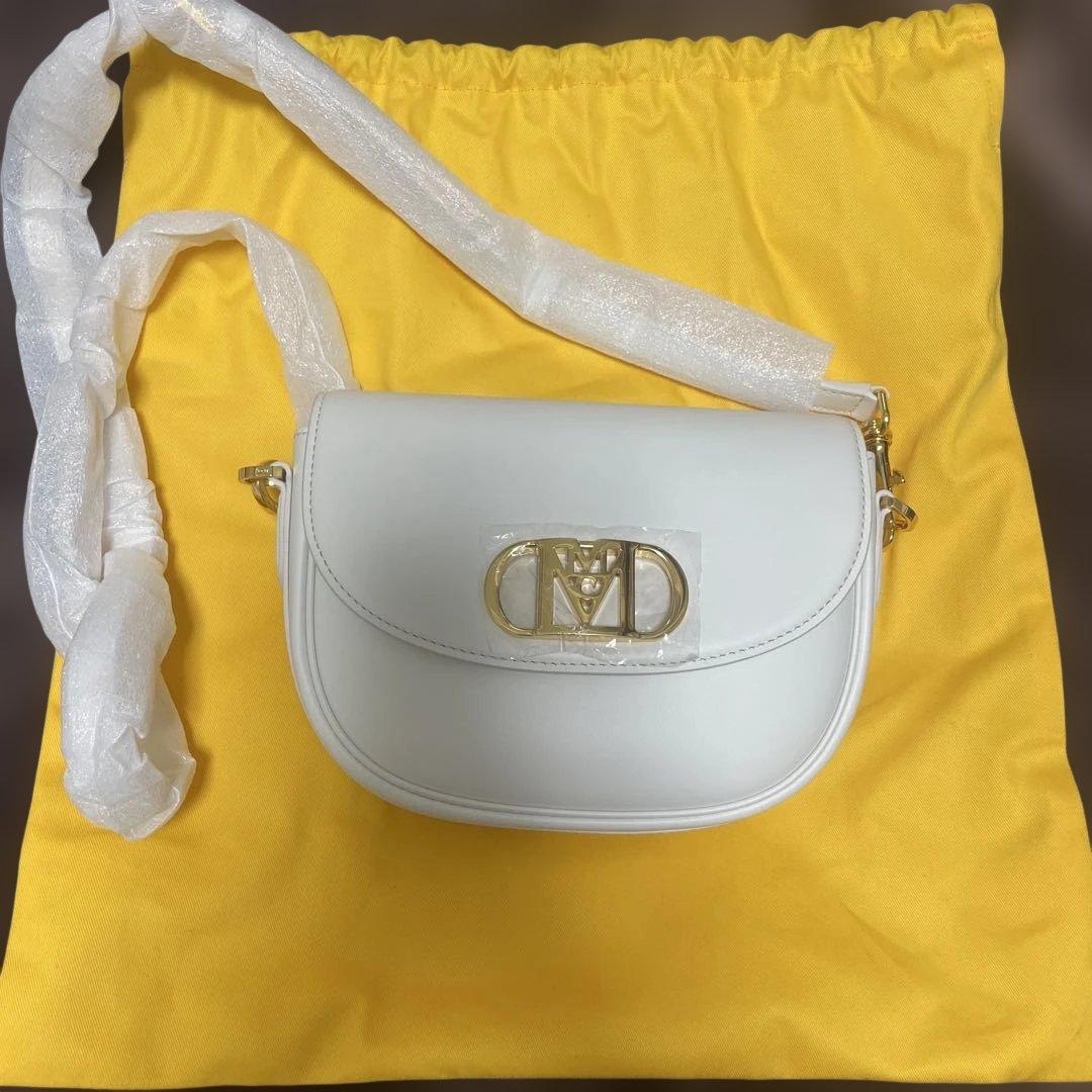 MCM ホワイト ショルダーバッグ 保存袋付き