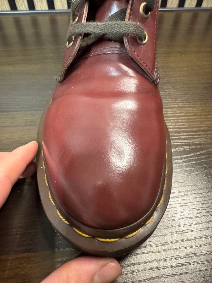 ドクターマーチン　Dr.Martens 8ホールブーツ　チェリーレッド?