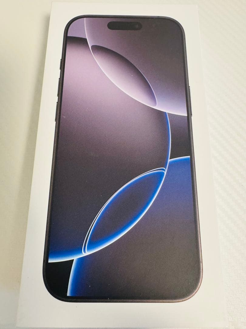 【美品】【値下げ】iPhone 16Pro 256GB ブラックチタニウム