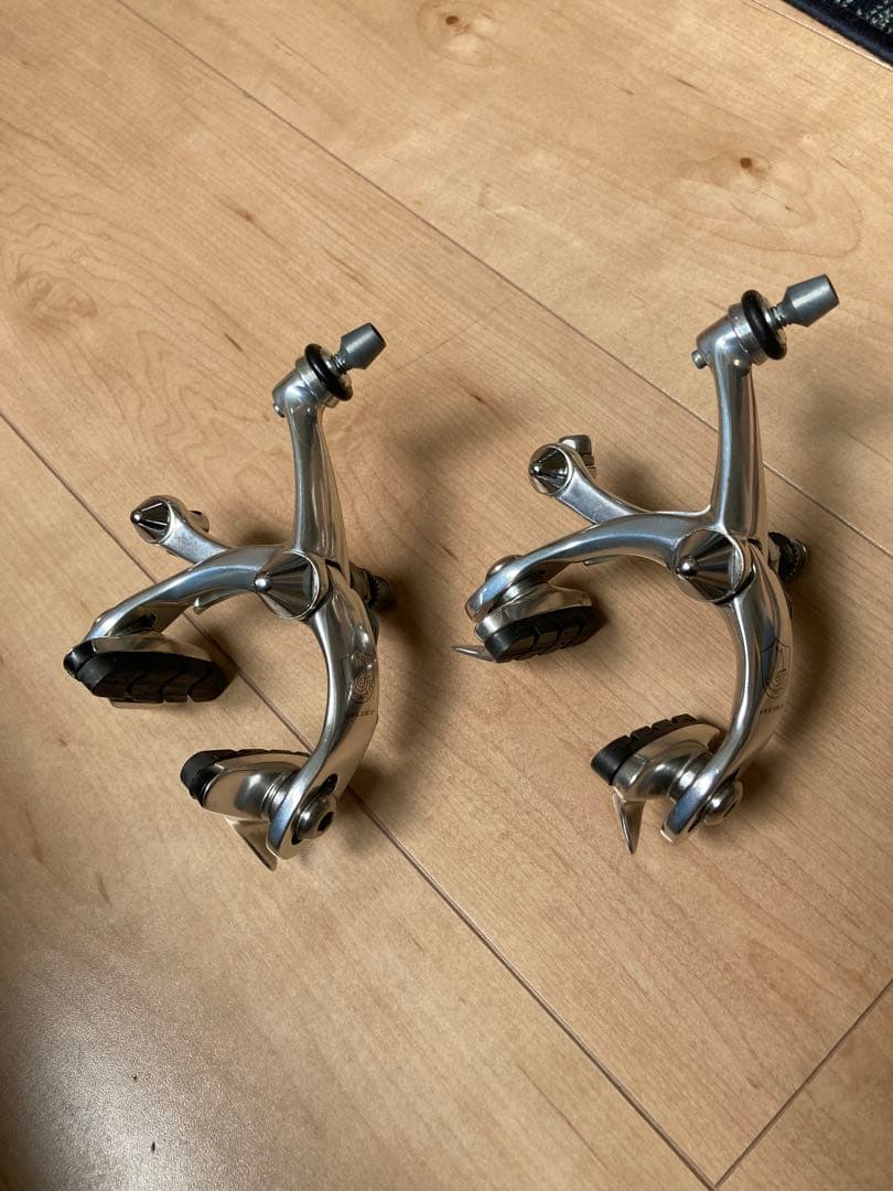 カンパ Cレコ 27.2 シートポストとveloceブレーキ