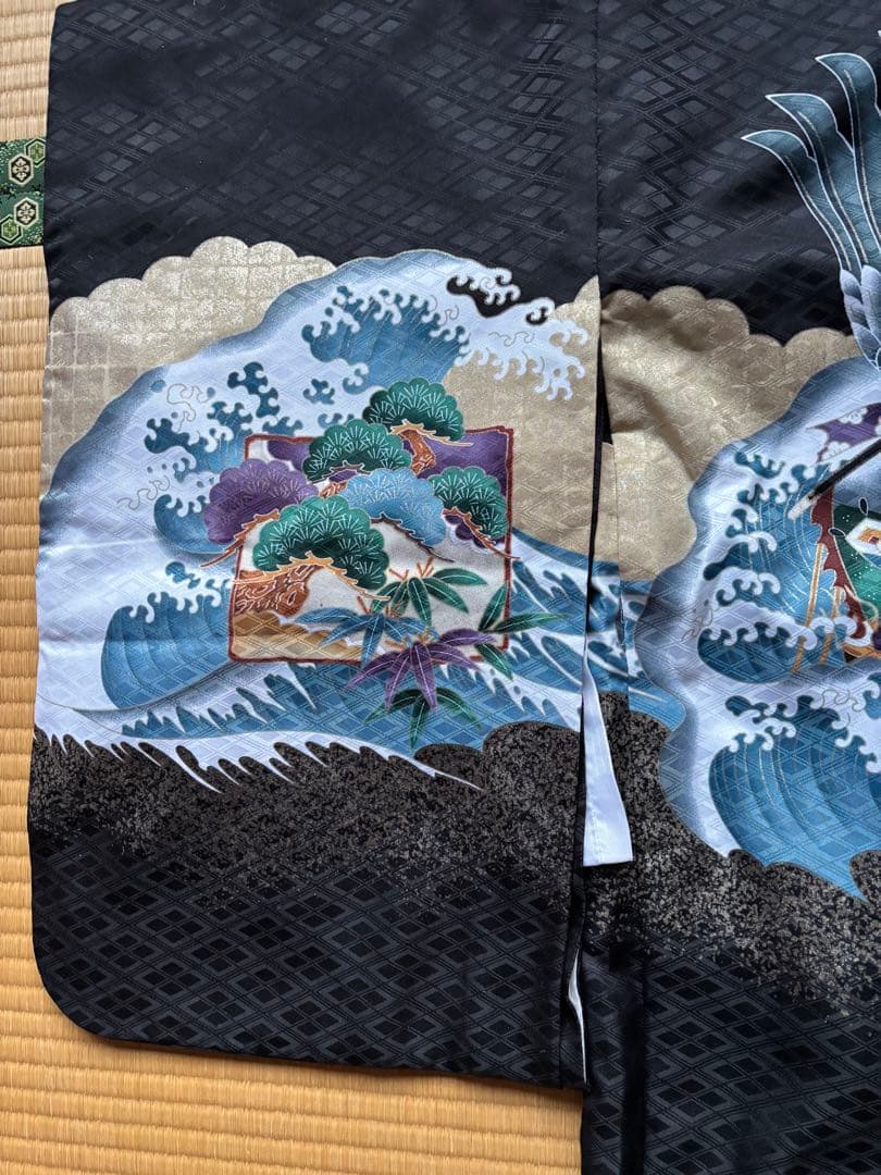 七五三　男子５歳　祝い着