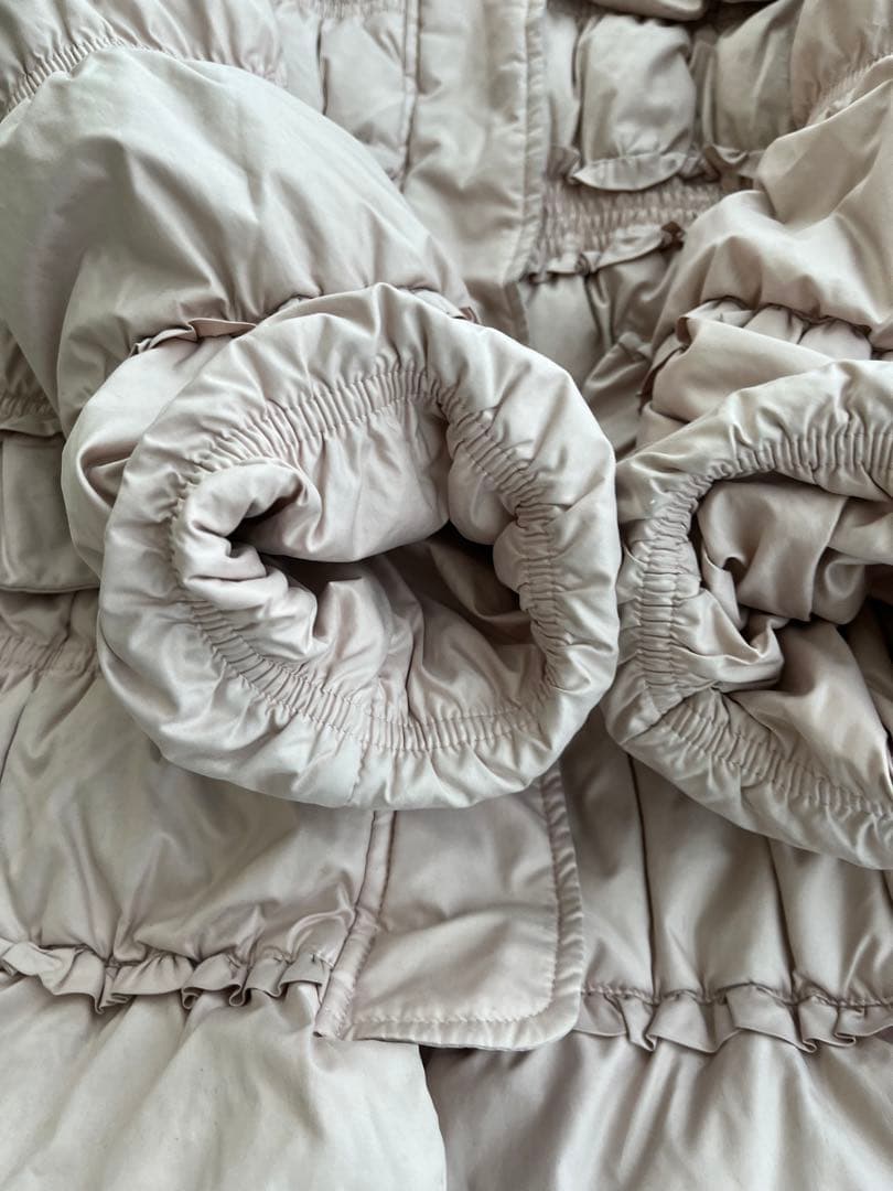 ファミリア紺リボン刺繍ワンピース　120＆トッカ130ダウン