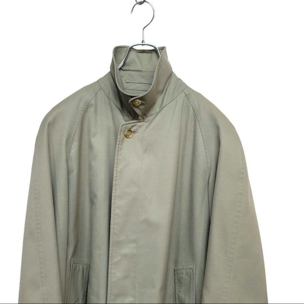 最高級 90's Burberry ステンカラーコート ウールライナー付き