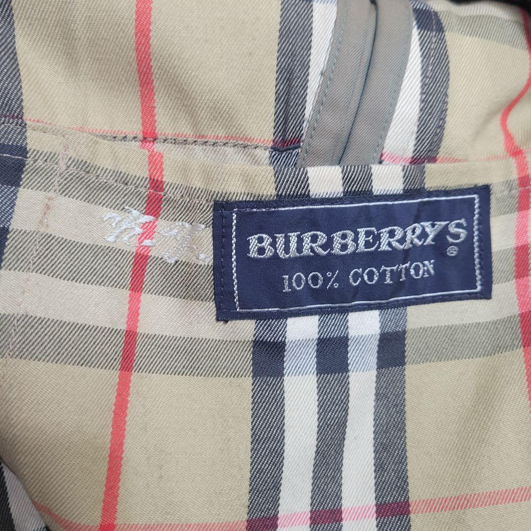最高級 90's Burberry ステンカラーコート ウールライナー付き