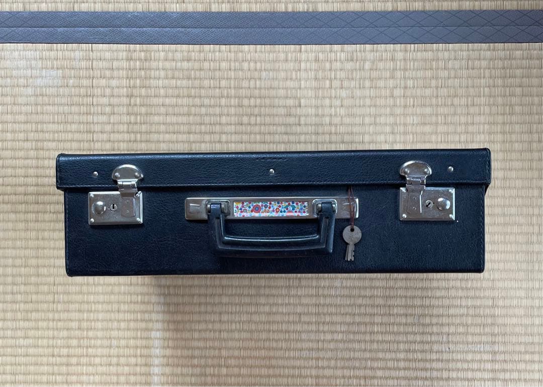 細棹三味線　紅木　金ボソ　綾杉胴　虎目　犬皮