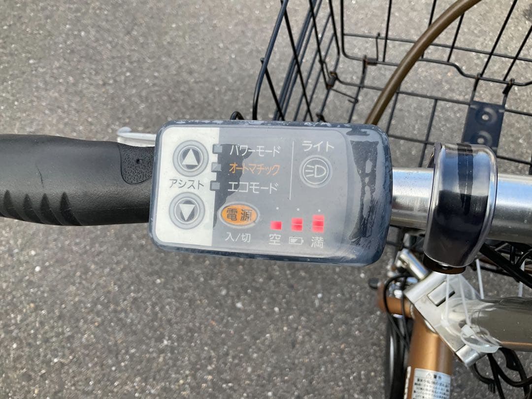 パナソニック新機種電動アシスト自転車OFF time前18.後20インチ折り畳み