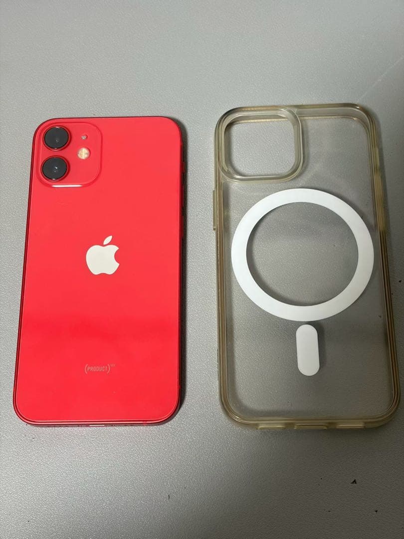 新品同様 iPhone12 mini 256GB Red SIMフリー
