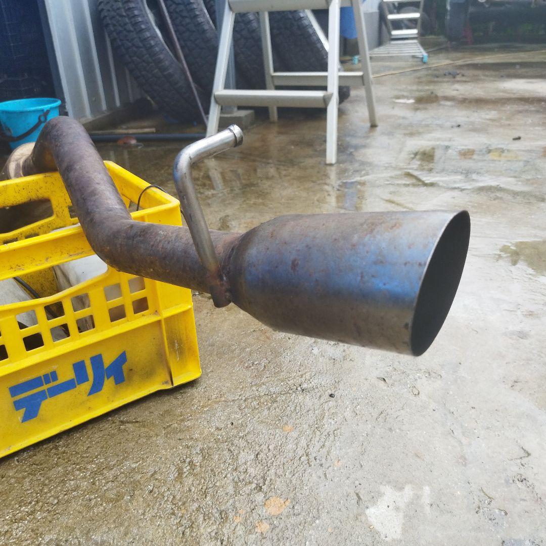 ジムニーja11　社外マフラー　メーカー不明