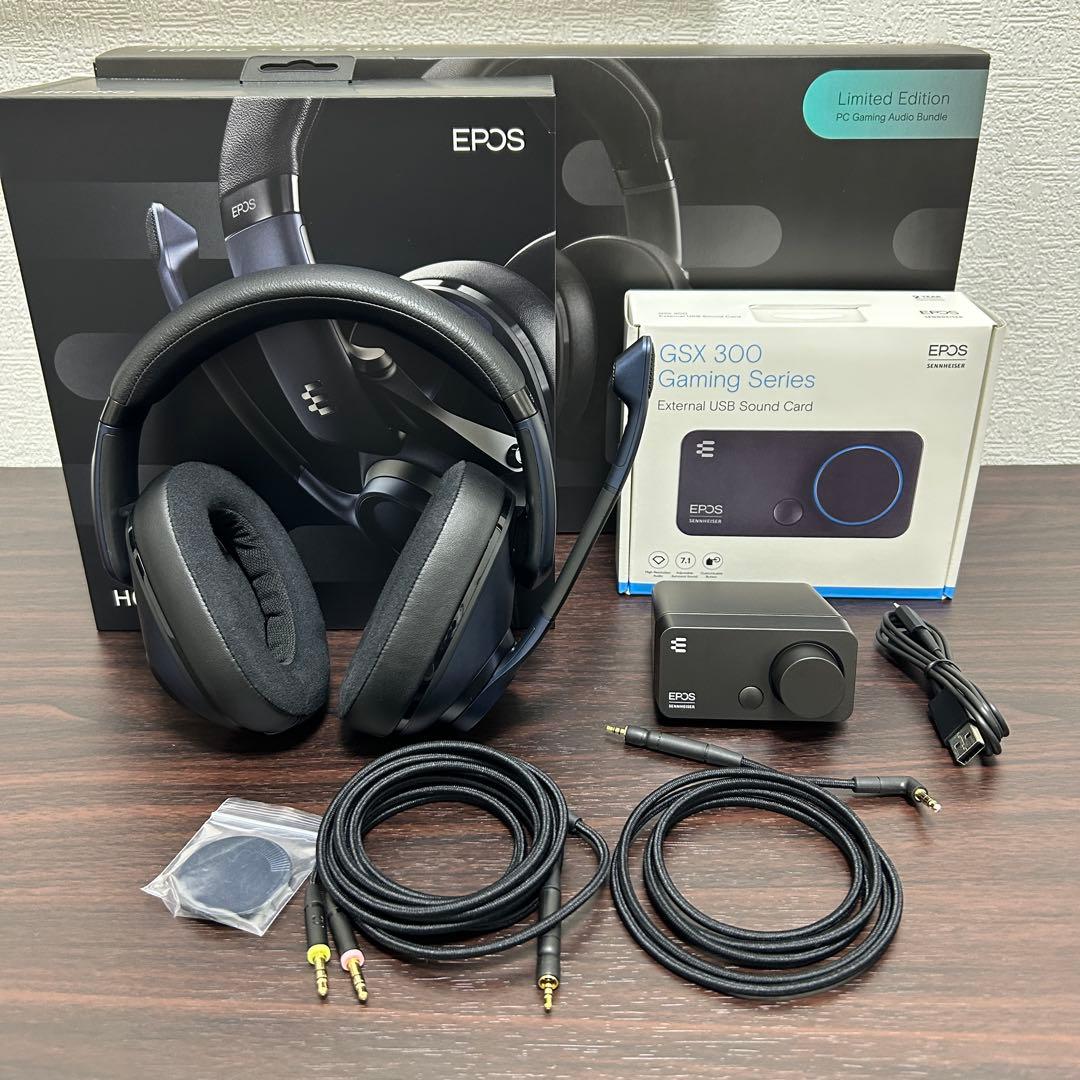 EPOS H6PRO（密閉型）+GSX300 ゲーミングヘッドセット