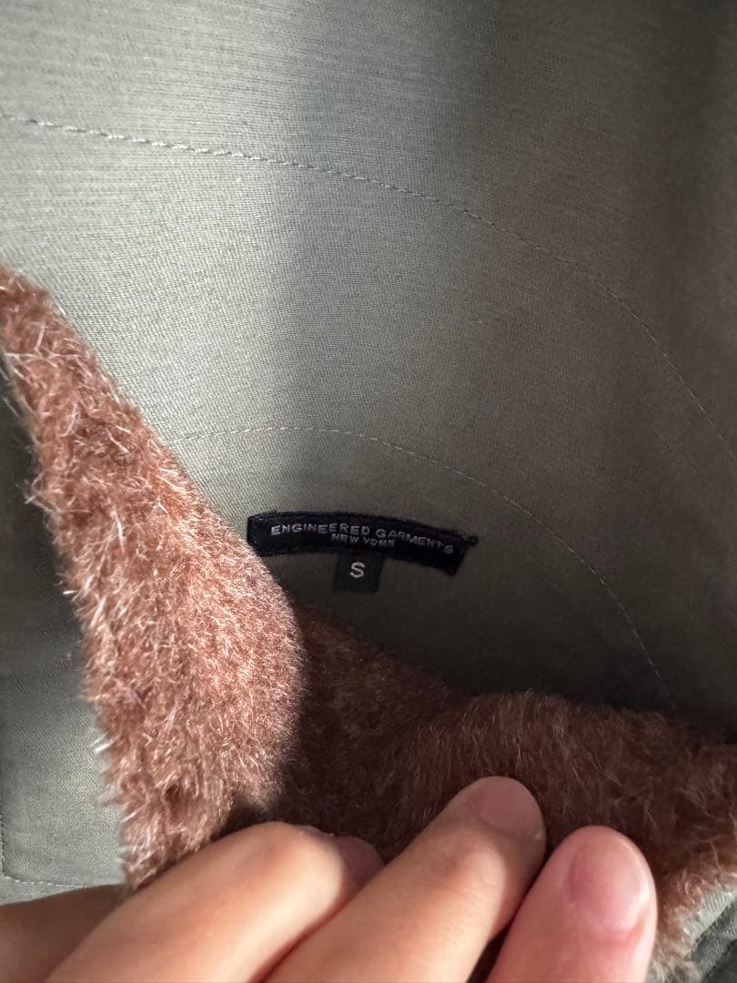 engineer garments / リバーシブルボアベスト