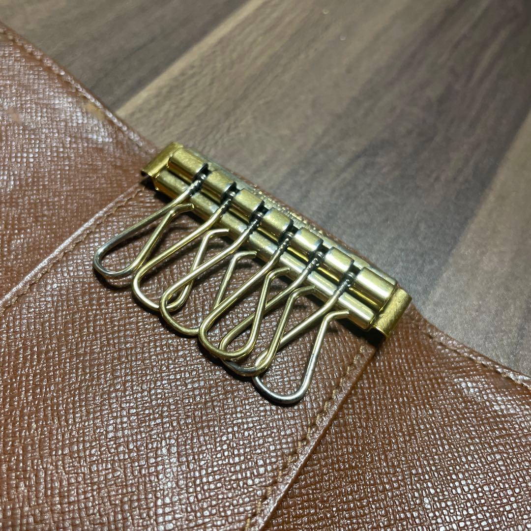 LOUIS VUITTON ルイヴィトン モノグラム 6連 キーケース ビトン