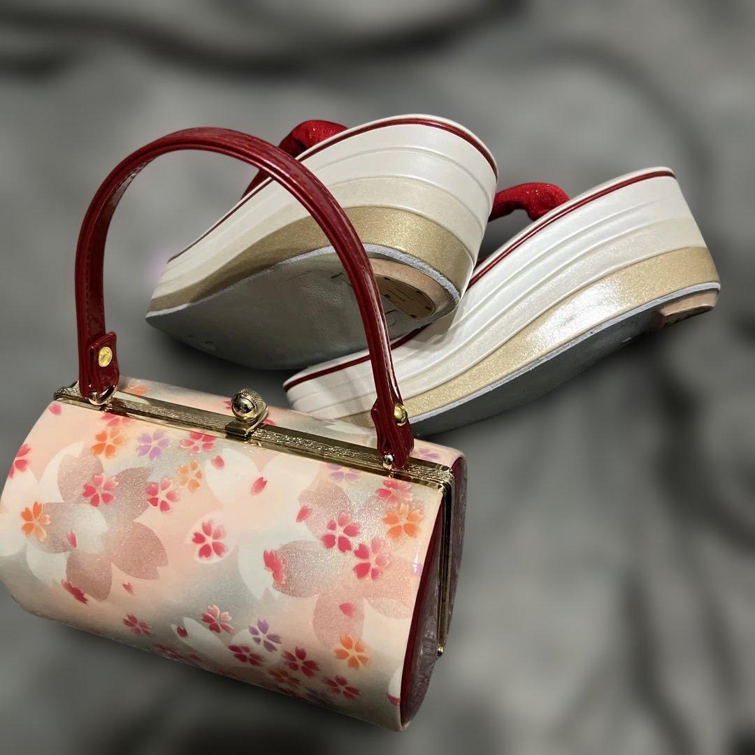 振袖フルセット➕厚底お草履とバックのセット➕長襦袢➕ファーのセット✨kana様用