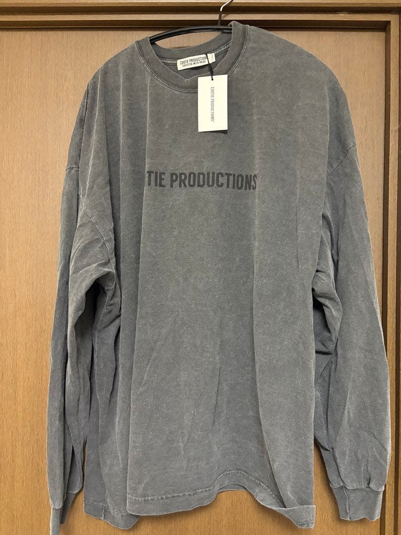 【定価16500円】COOTIE Pigment Dyed L/S Tee