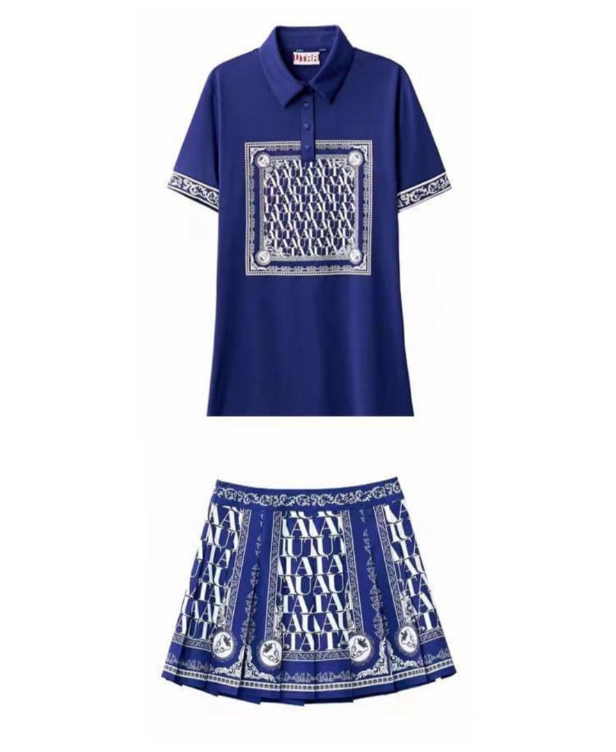 UTAA ゴルフ レディース トップス スカート 2点セット