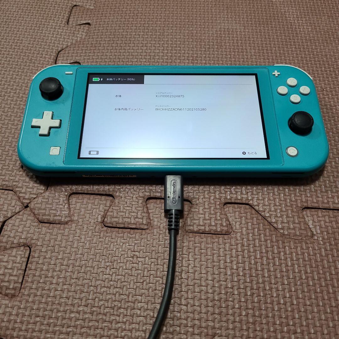 Nintendo Switch Lite ターコイズ 4875