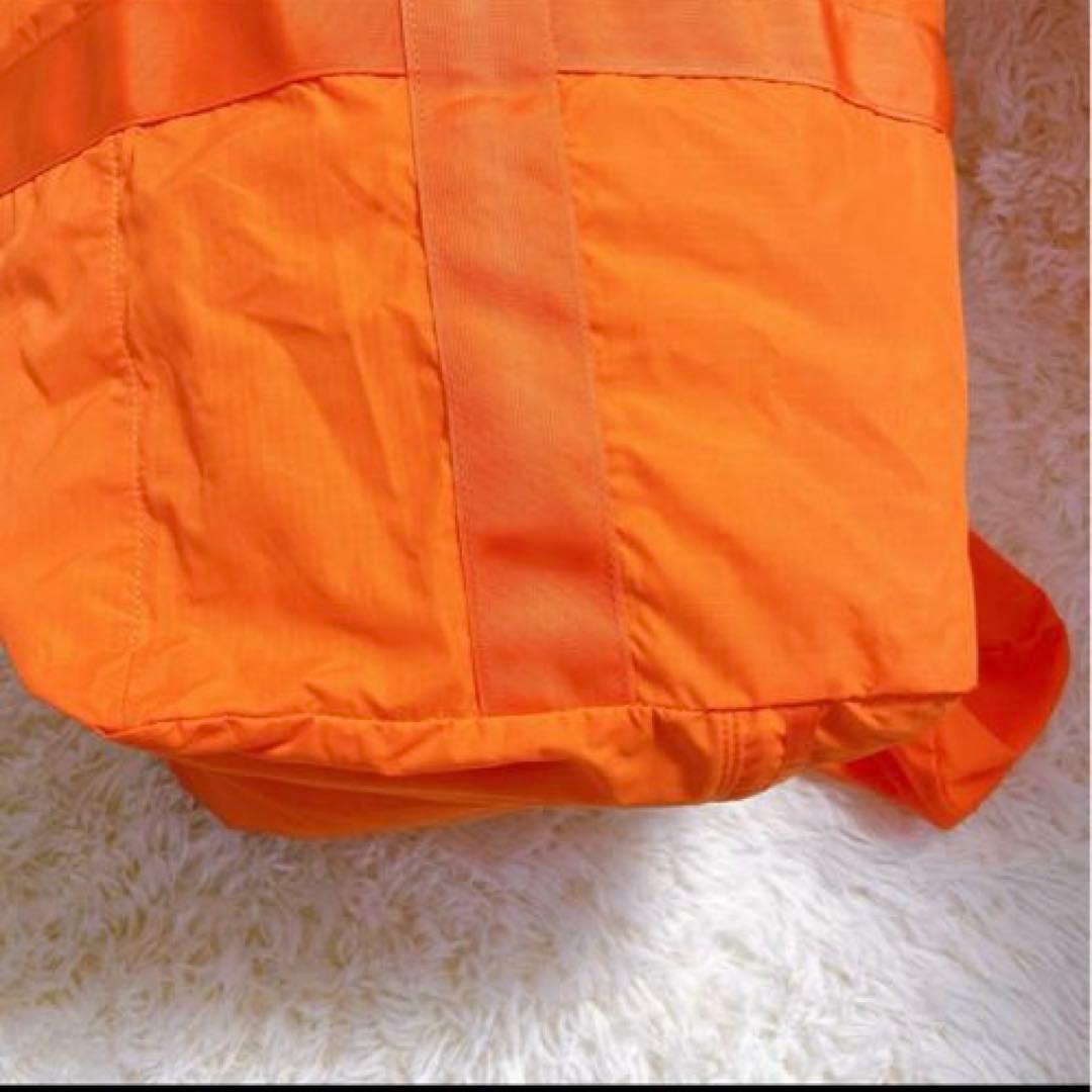 【未使用】PORTER オレンジ ボストンバッグ　大きめ　収納袋あり