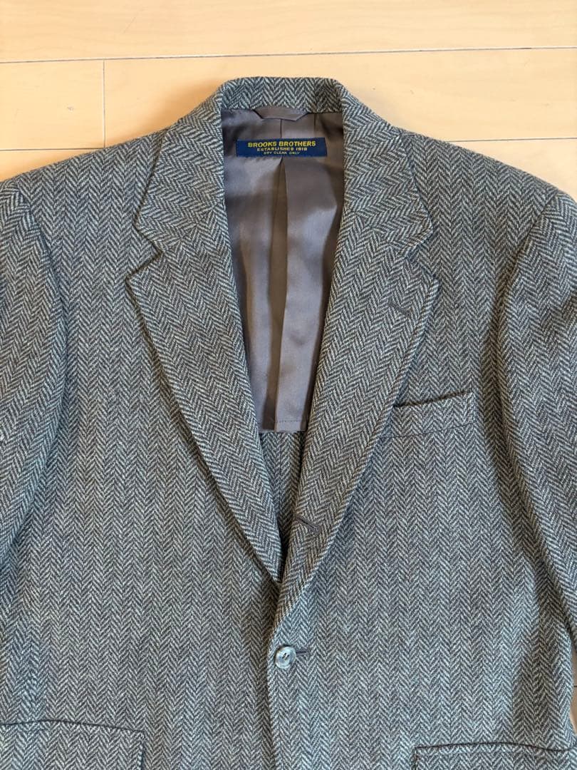 BROOKS BROTHERS ツイードジャケット 90年代 古着 送料無料