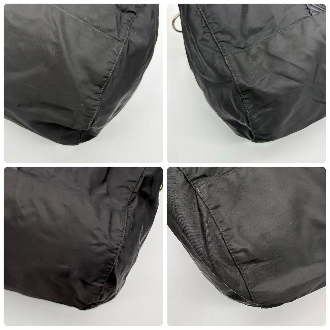 【雪中松柏様】PRADA ボストンバッグ ハンド トラベルバッグ 2way 黒