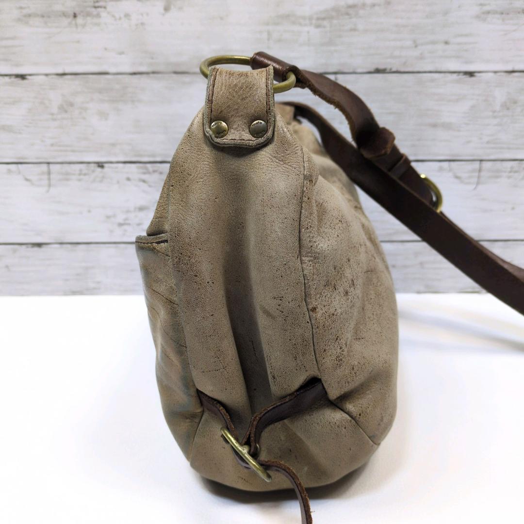 希少 Ryu リュウ KUDU ショルダーバッグ エキゾチック レザー