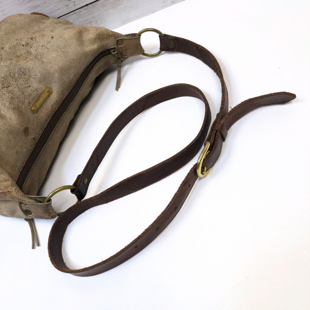 希少 Ryu リュウ KUDU ショルダーバッグ エキゾチック レザー