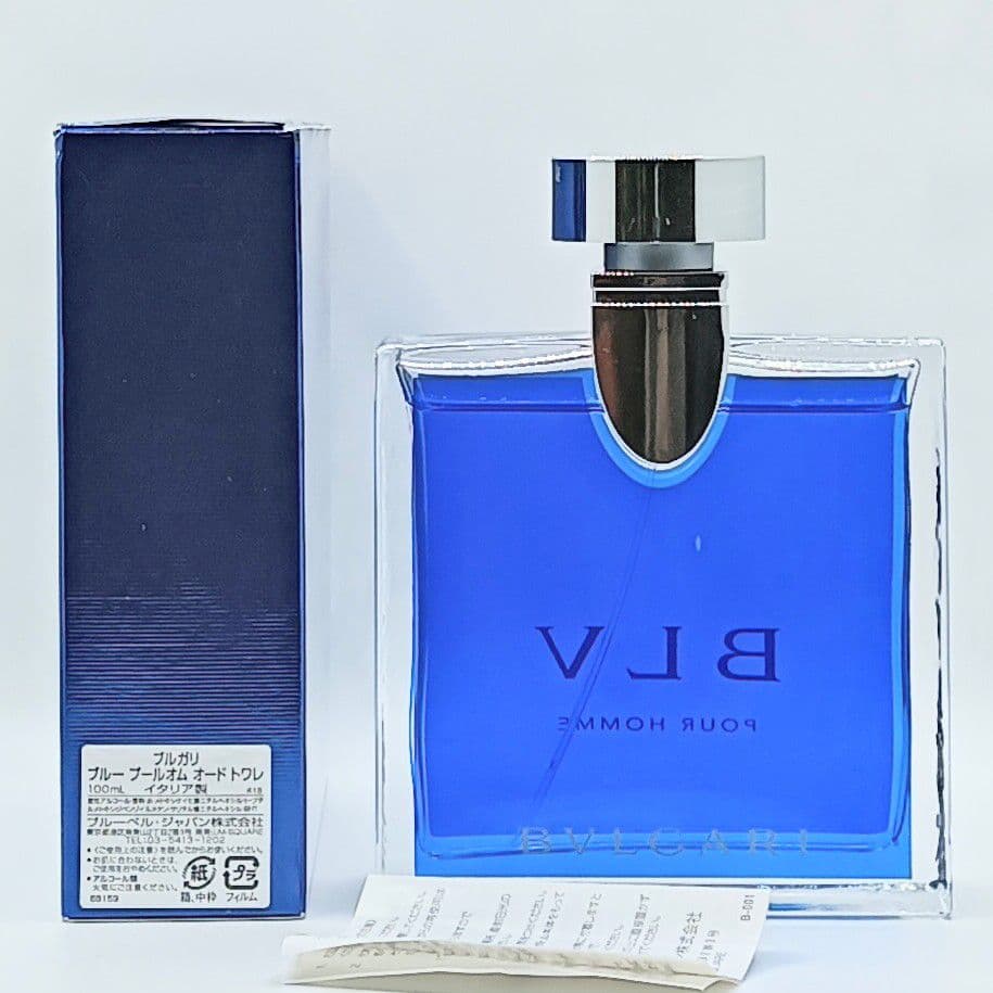 ほぼ満量 安心 正規品 ブルガリ ブルー プールオム 100ml　ブルガリブルー