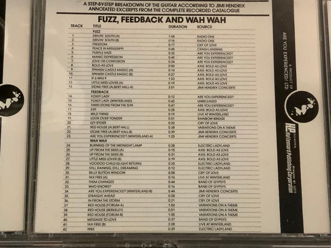 The Jimi Hendrix Reference Library シリーズ