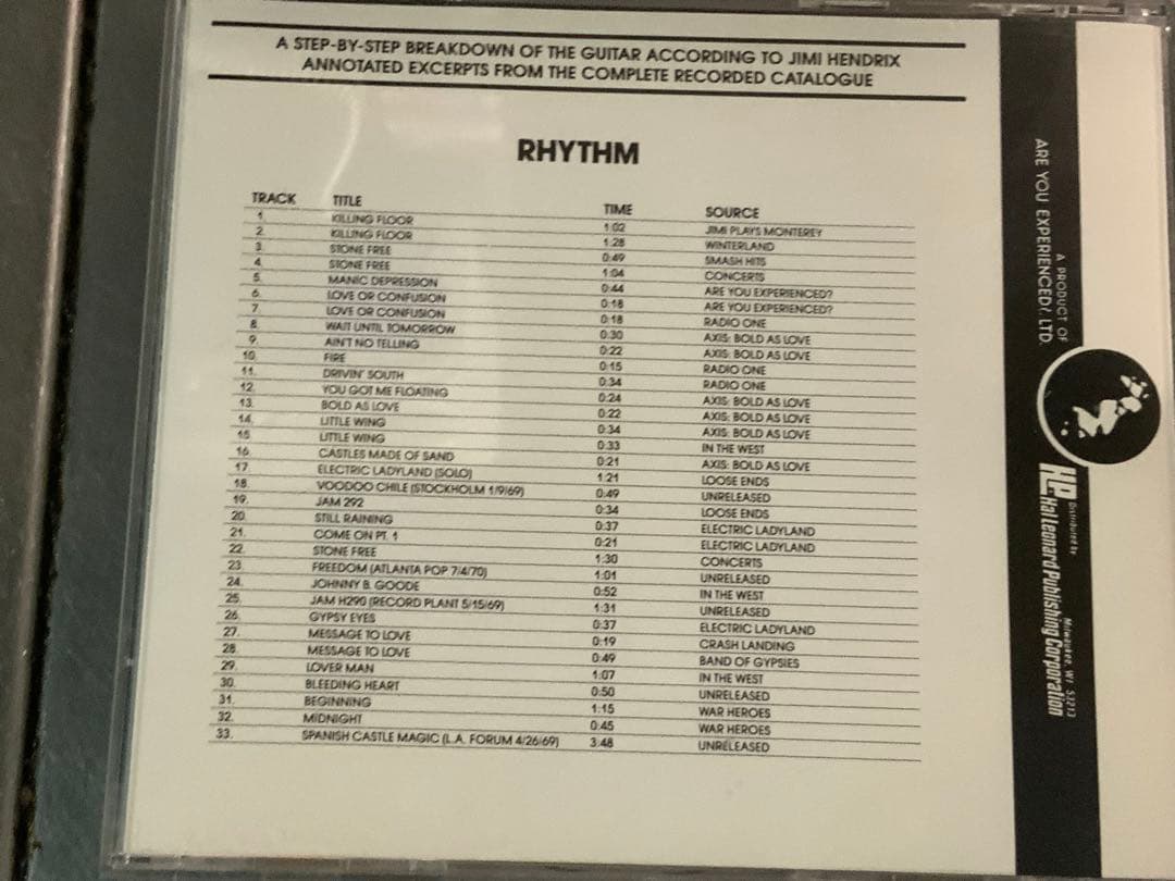 The Jimi Hendrix Reference Library シリーズ