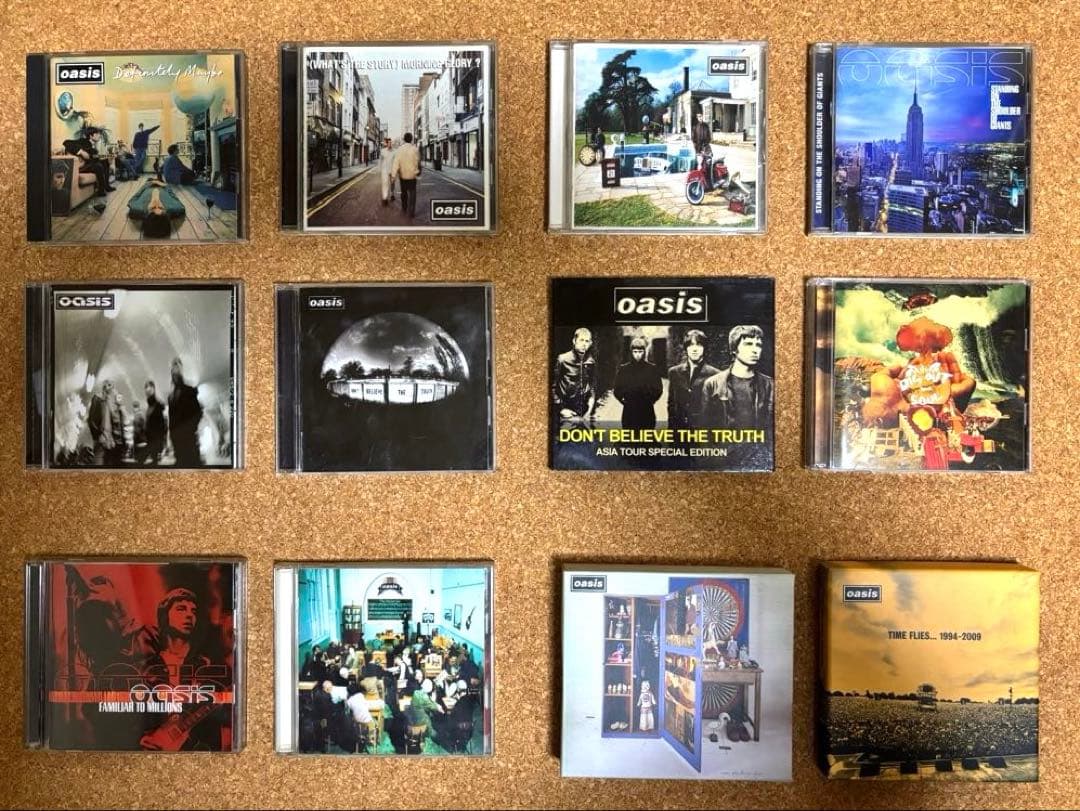 Oasis オアシス　スタジオアルバム全7枚含む12枚　歴代アルバムコレクション