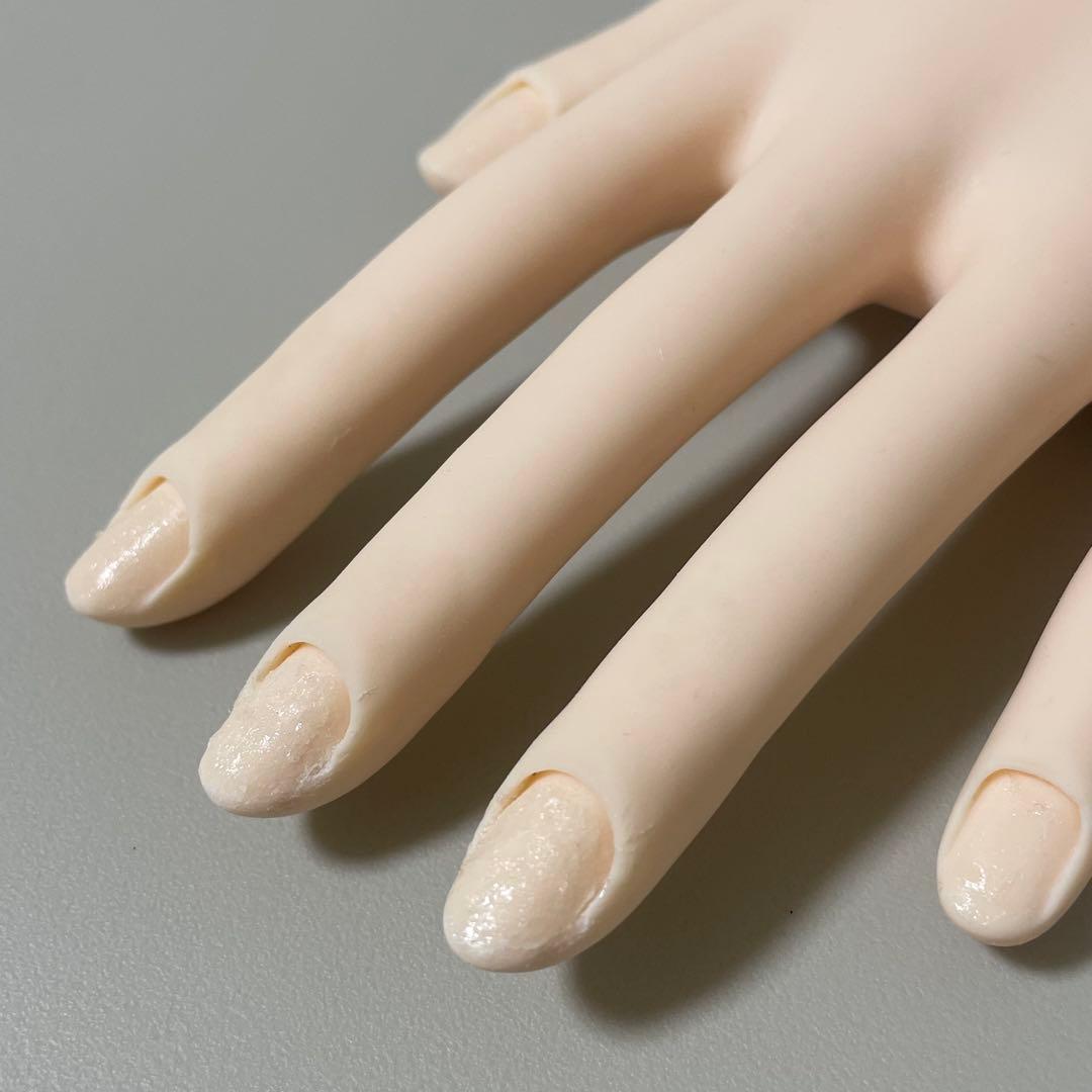 JNEC認定モデルハンド ジェルネイル検定 ネイリスト技能検定 専用シール付き