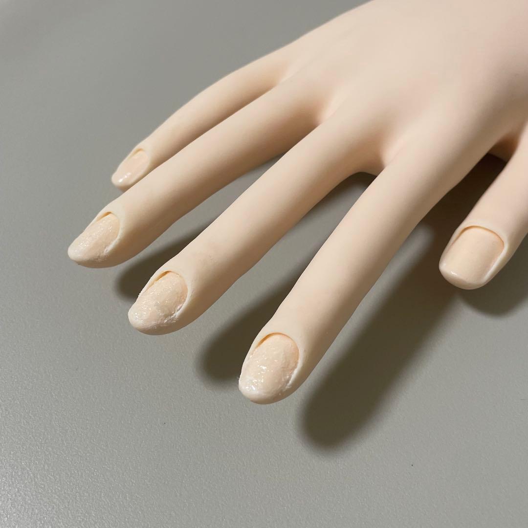 JNEC認定モデルハンド ジェルネイル検定 ネイリスト技能検定 専用シール付き