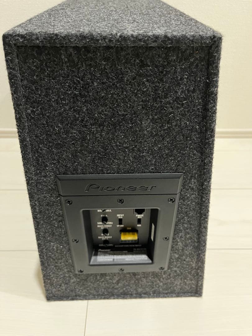 カロッツェリア TS-WX1010A 25cmサブウーファー 280Wアンプ内蔵