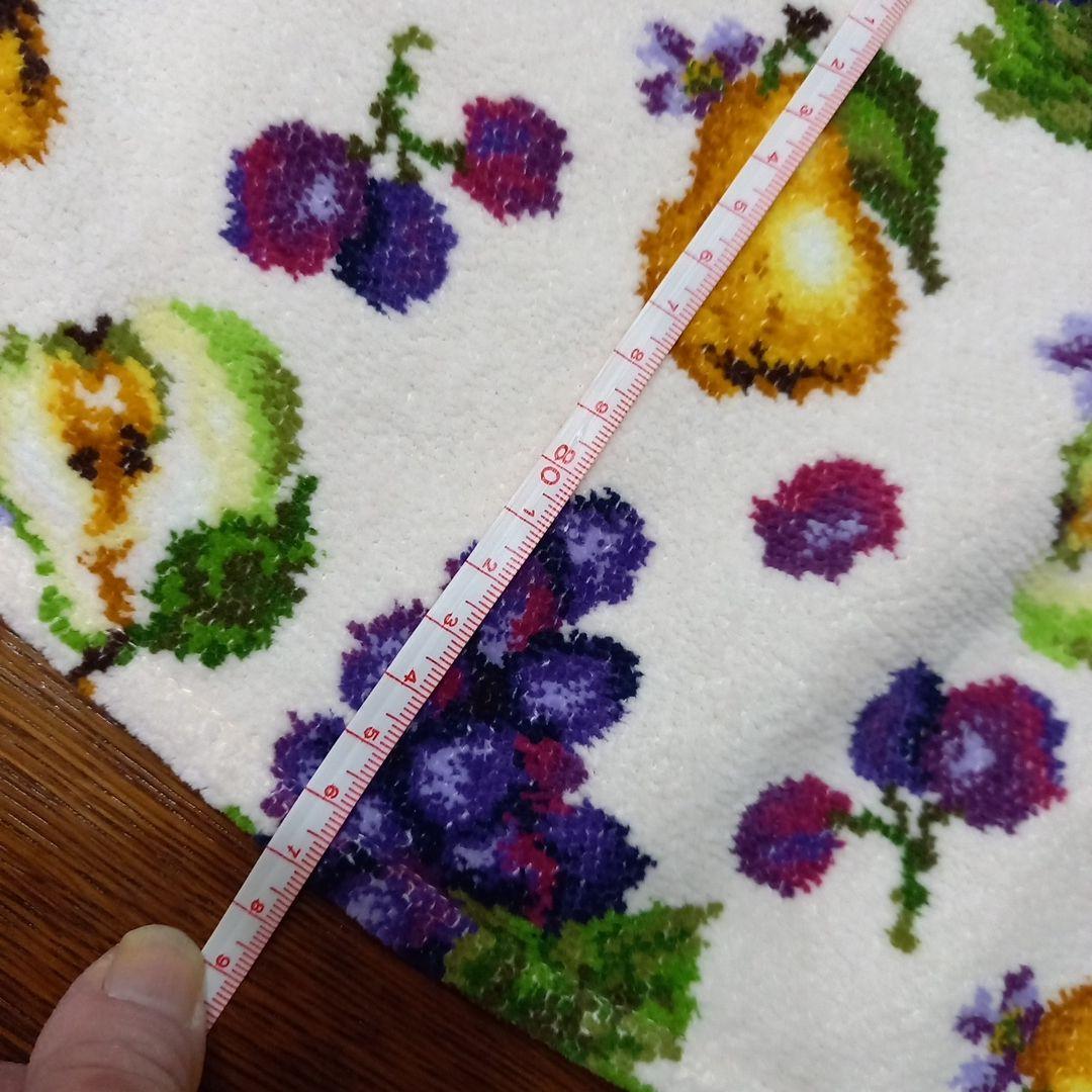 タグ付き未使用　フェイラー　シェニール織ブルゴーニュ婦人用前当て付きエプロン