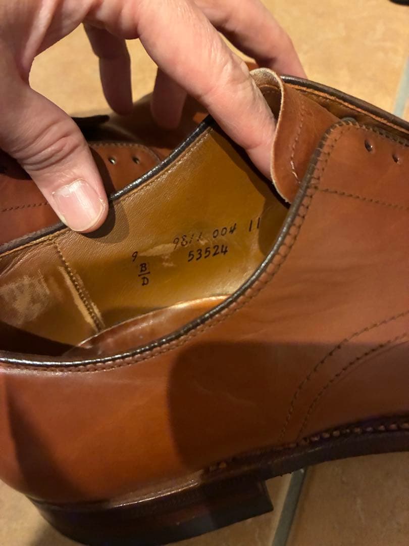 alden beams マンソンラスト　サイズ9 53524