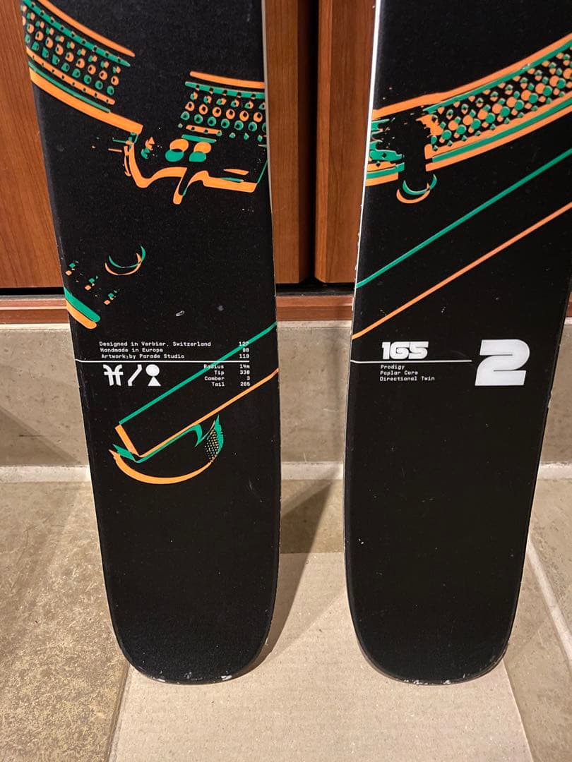 Faction prodigy2 165cm 23-24モデル 使用1日のみ