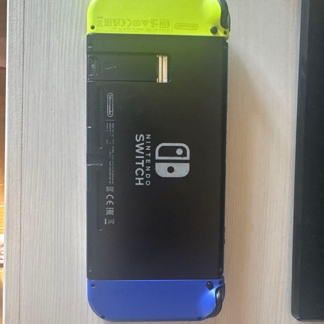 Nintendo Switch 本体 青/黄　ドック付き