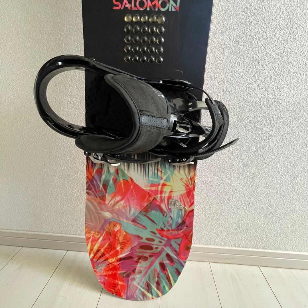 SALOMON DESIREスノーボード BURTON ビンディング付き