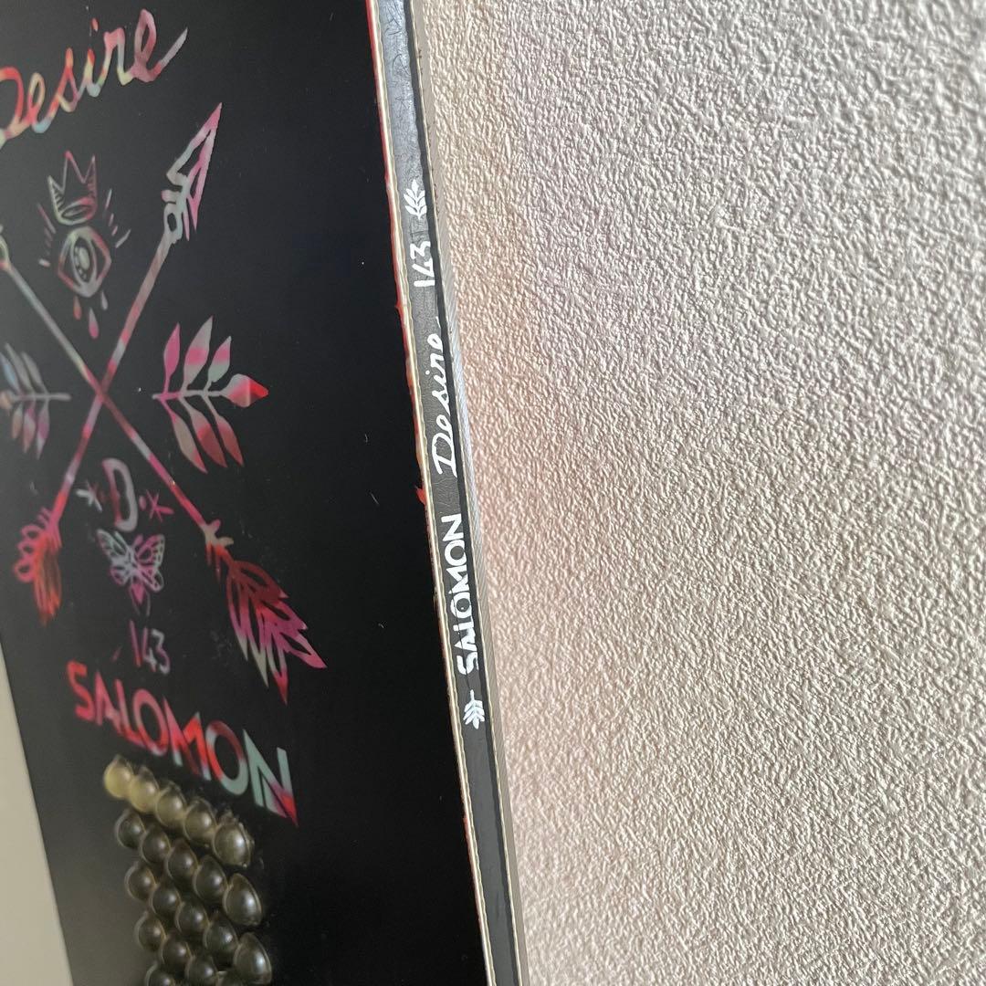 SALOMON DESIREスノーボード BURTON ビンディング付き