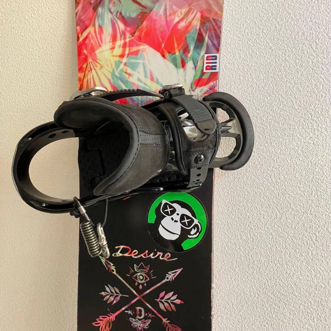 SALOMON DESIREスノーボード BURTON ビンディング付き