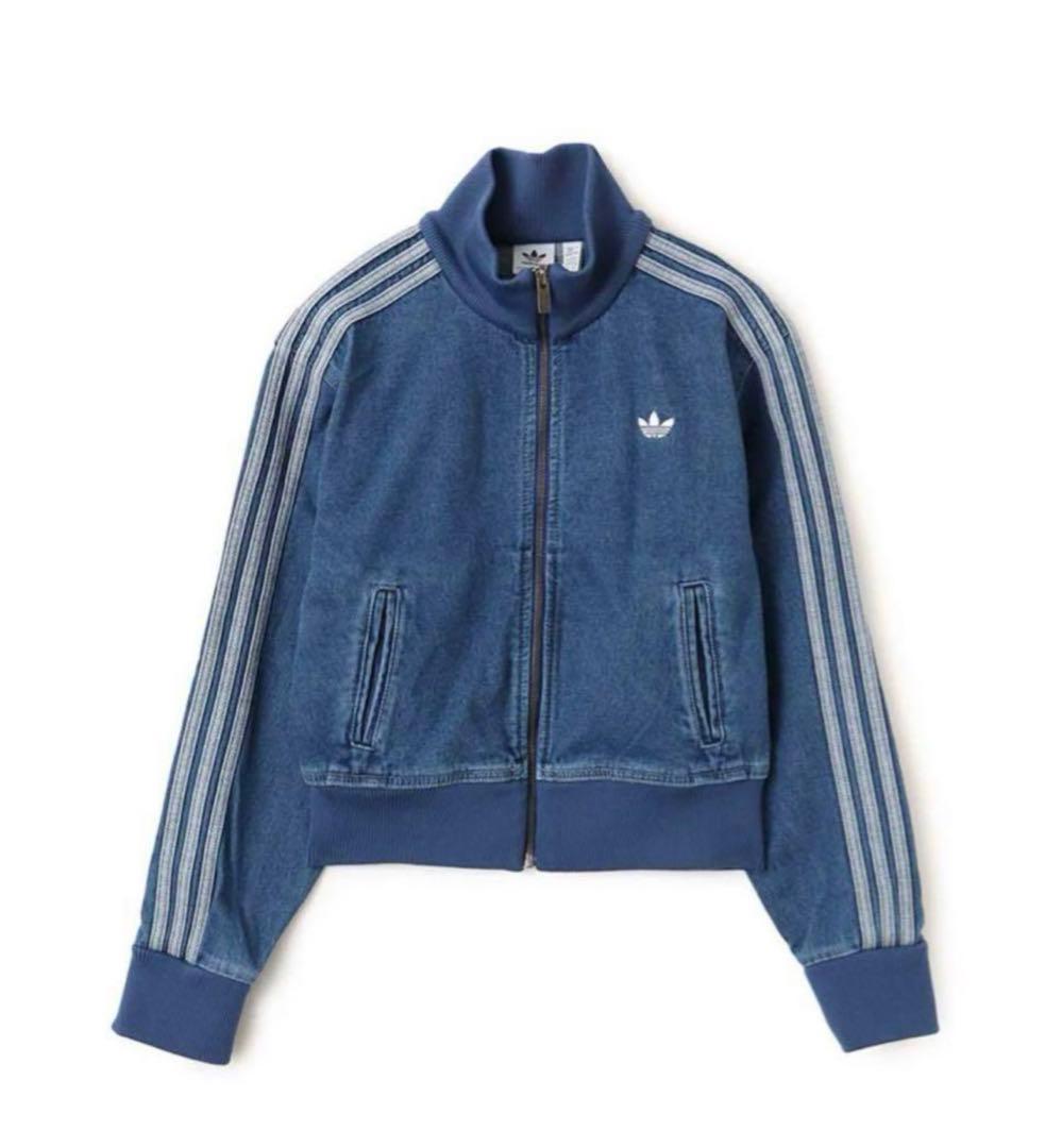 adidasアディカラー デニムレディース アディダス ジャージ トラックトップ