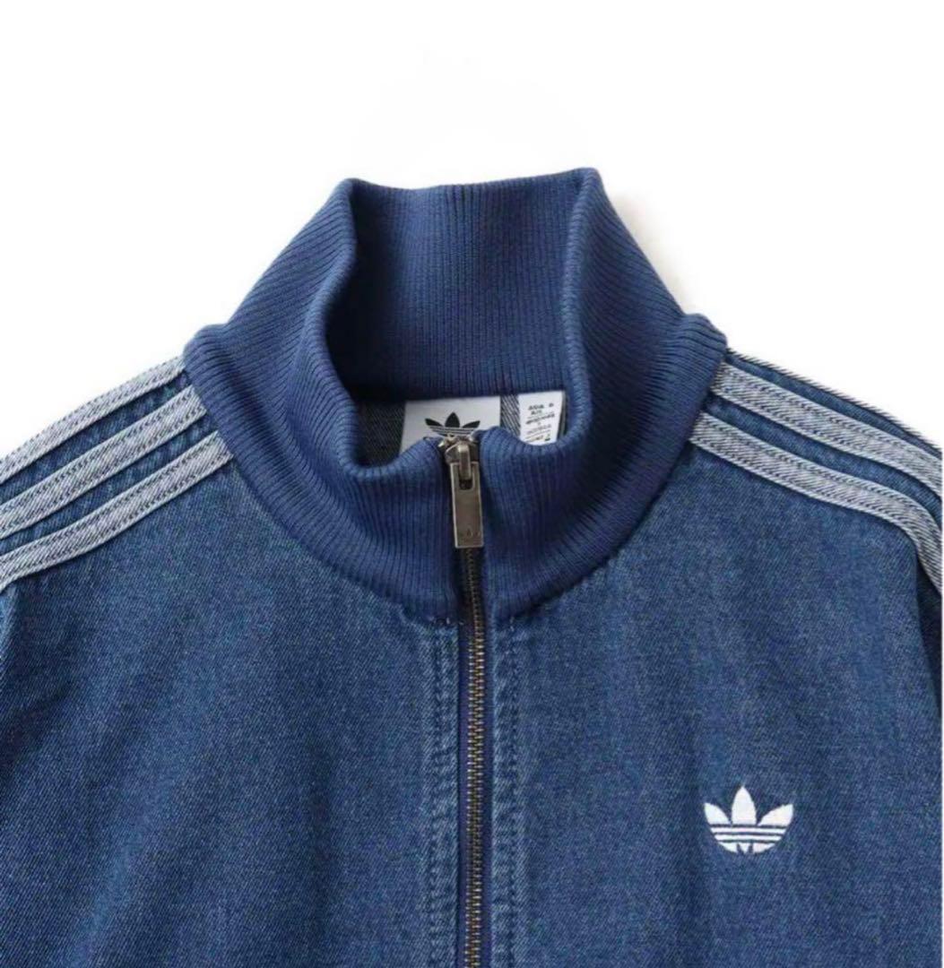 adidasアディカラー デニムレディース アディダス ジャージ トラックトップ