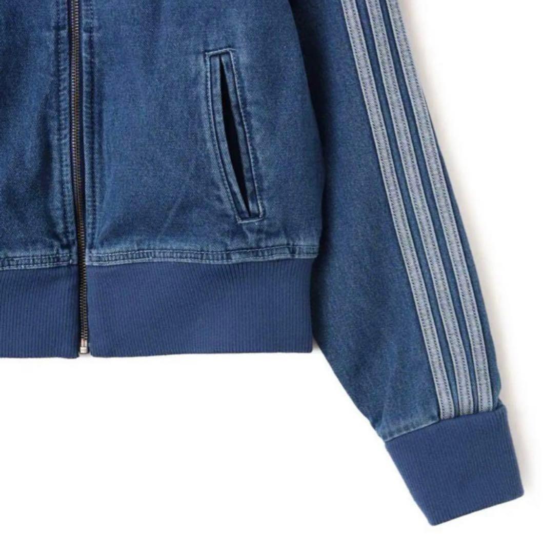 adidasアディカラー デニムレディース アディダス ジャージ トラックトップ