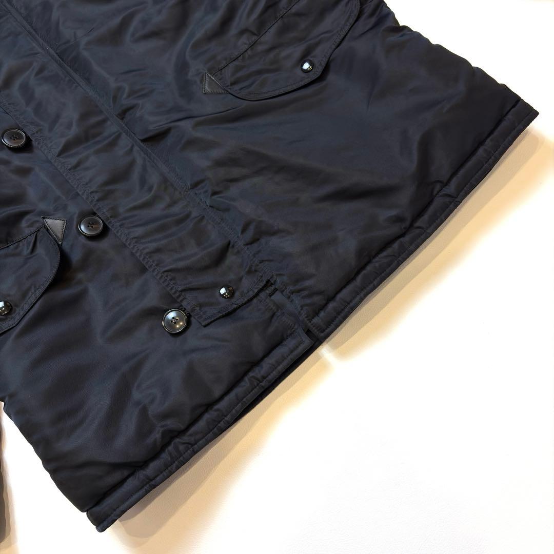 h*6様 極美 アルファ N-3B ミリタリー フライトジャケット ブラック L