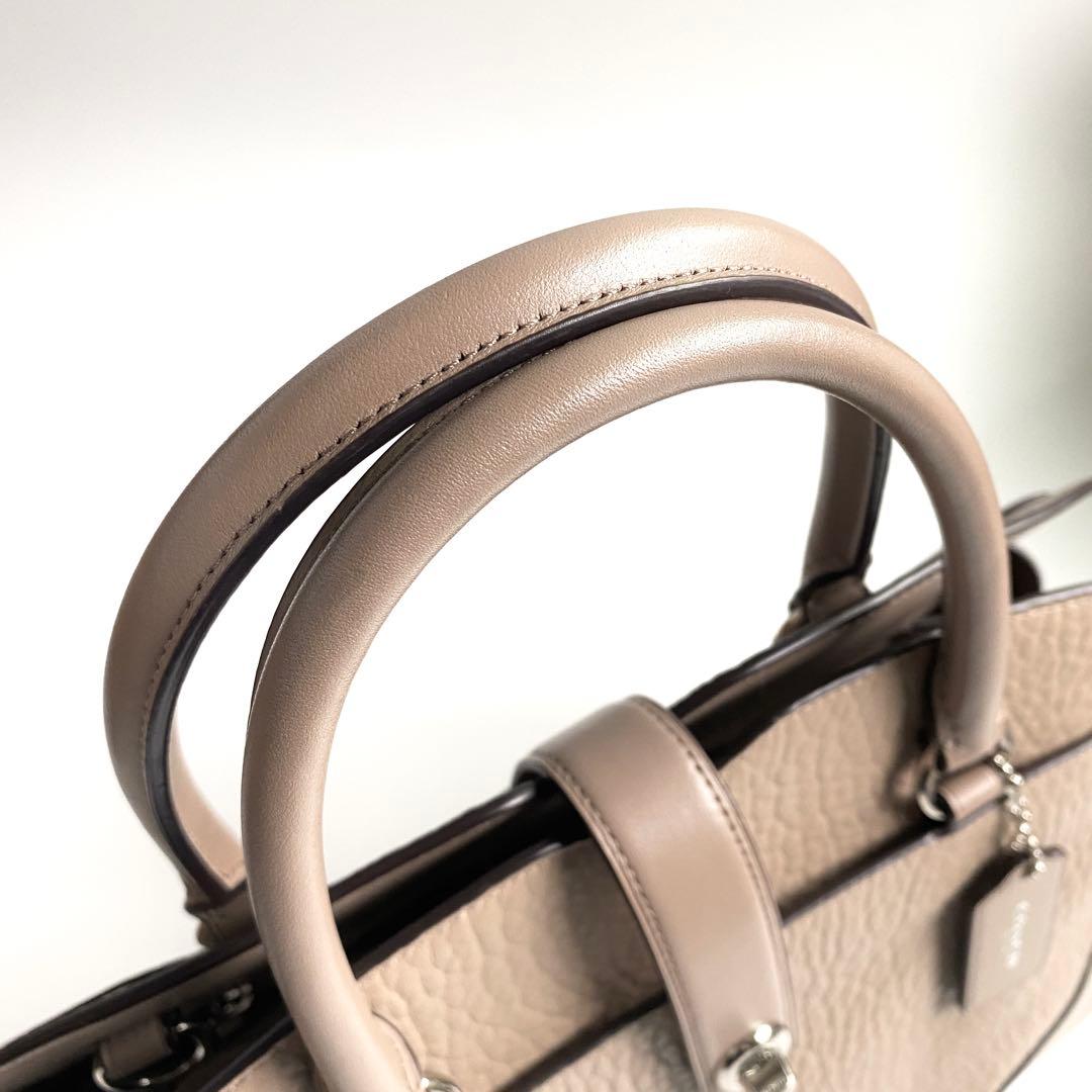 【超美品】COACH コーチ マーサーサッチェル グレインレザー 2WAYバッグ