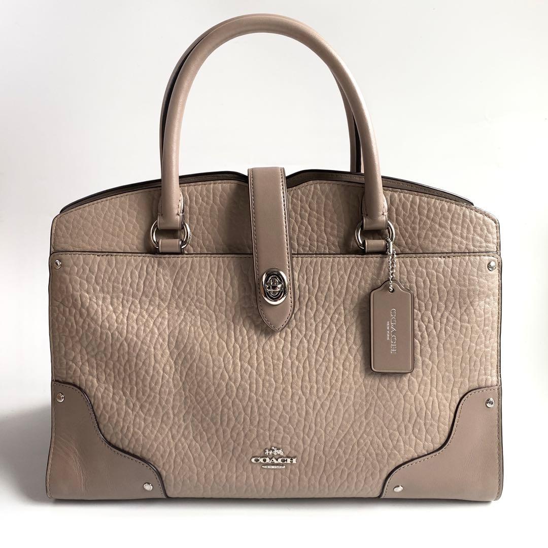 【超美品】COACH コーチ マーサーサッチェル グレインレザー 2WAYバッグ