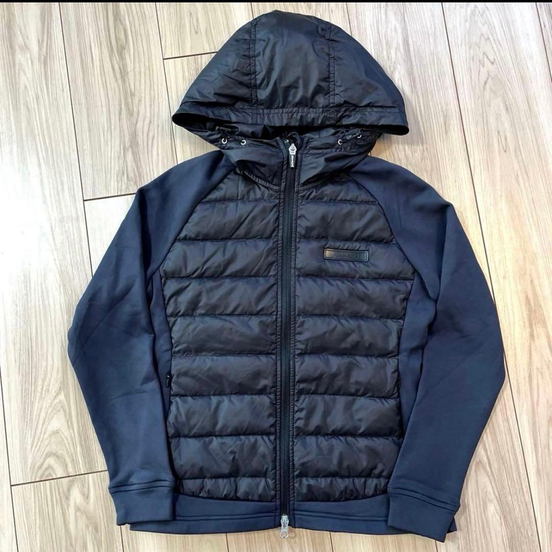 【そんしー】ジュンアンドロペ ＊高温機能ライトダウンブルゾン＊ブラック＊S