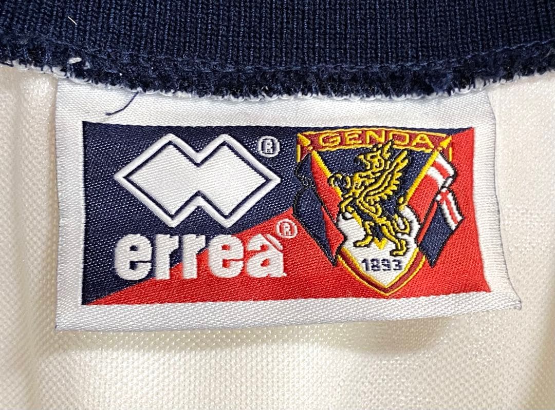 ジェノア errea 95-96 アウェイ ユニフォーム M 1995 1996